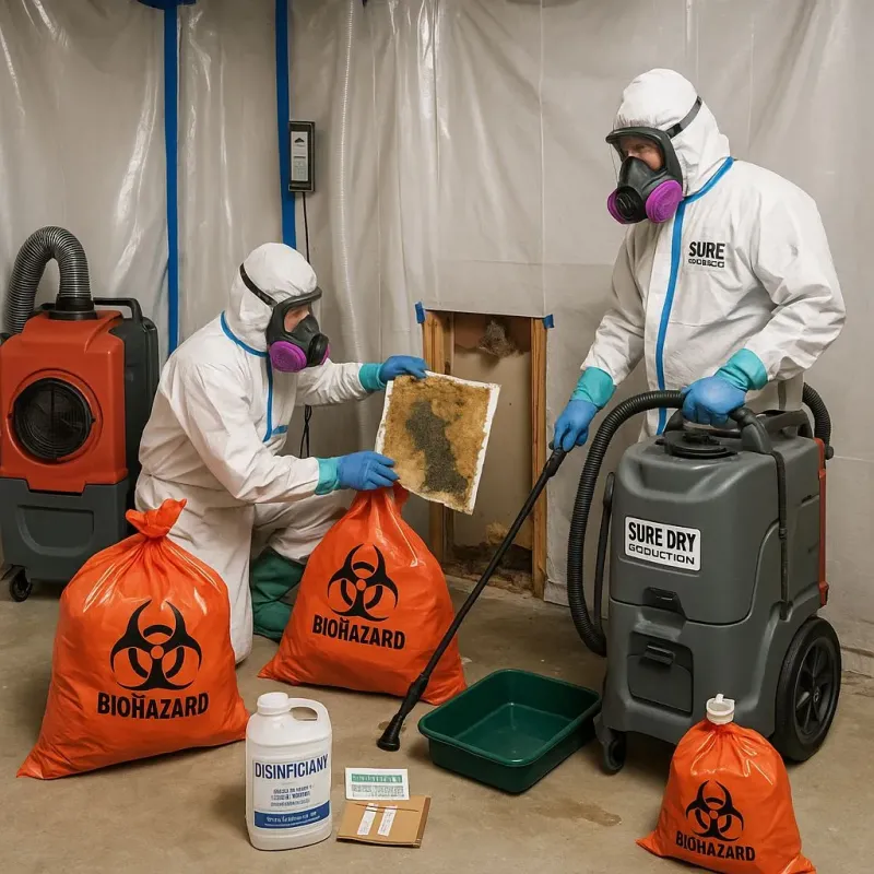 Contaminated Water Handling Protocols process in Hondo, TX