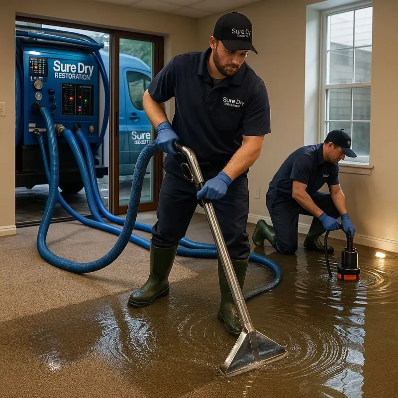 Water Extraction and Removal process in Hondo, TX